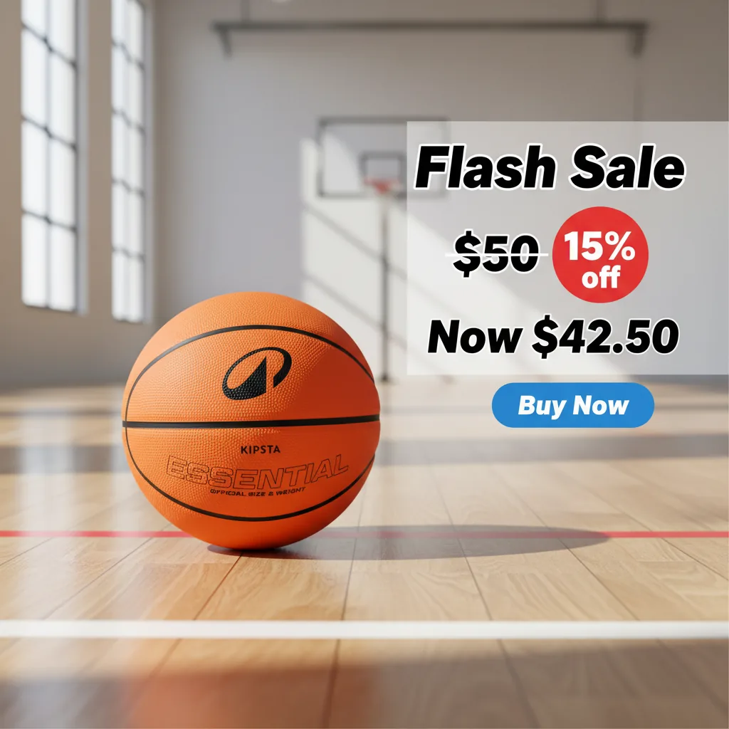 Sample Basket Ball Image Ad